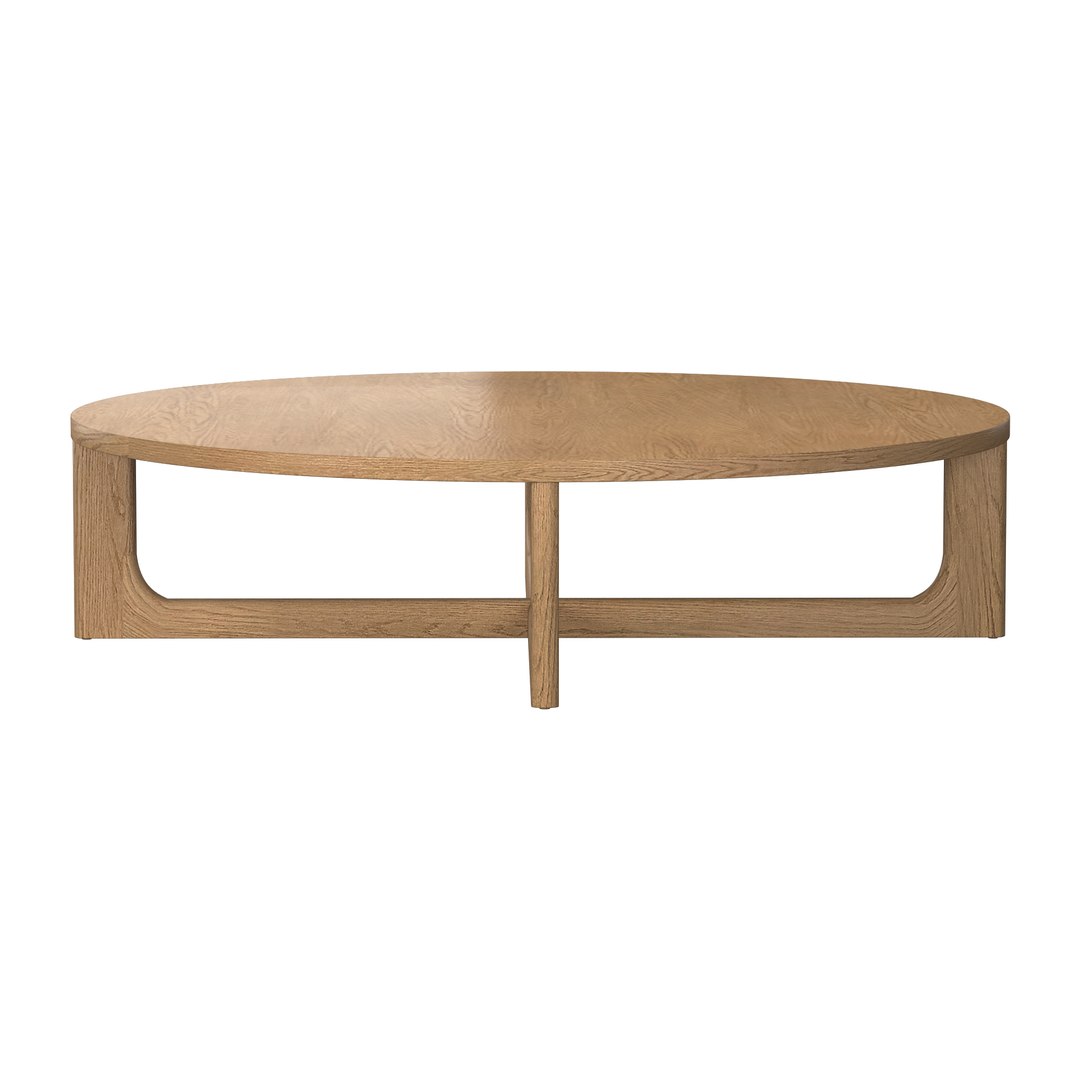 BRETON ROUND COFFEE TABLE 3D Model TurboSquid 1971712