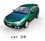 cars reflections noise 3d model