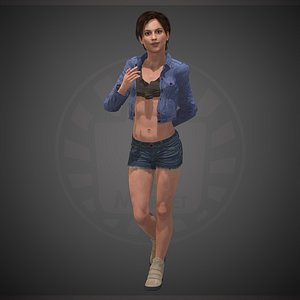 3D character people human