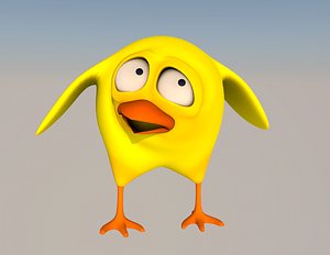 little bird 3d model