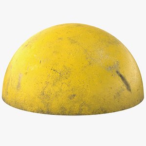 Concrete Hemisphere Parking Barrier