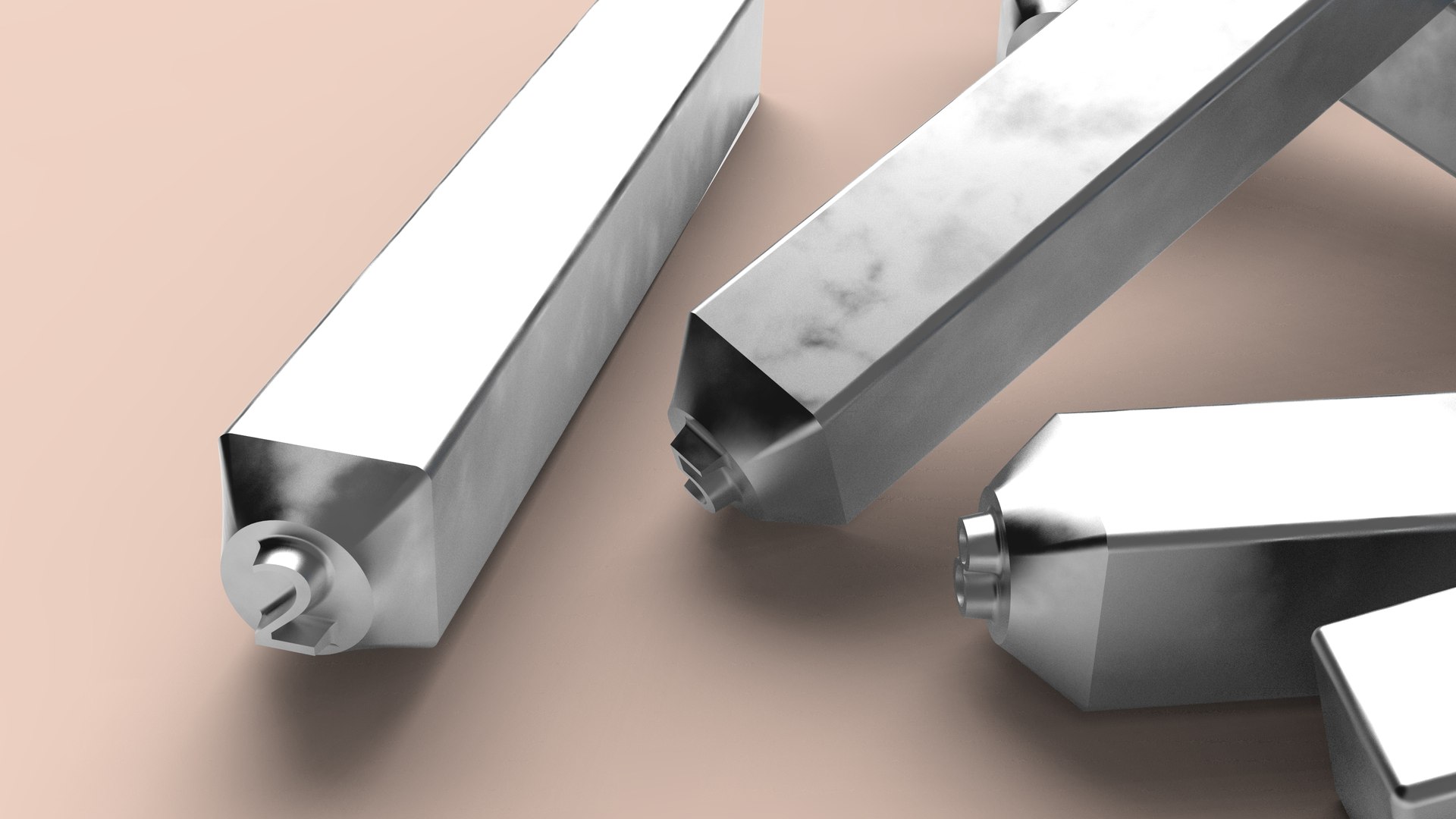 Numarator Set 3D - TurboSquid 2105374