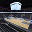 3D Basketball Arena model