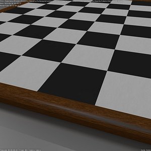 Jogo de tabuleiro de xadrez Modelo 3D $20 - .fbx .obj - Free3D