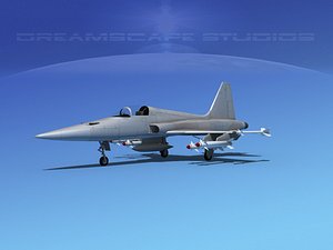 Northrop F-5E Tiger Bare Metal