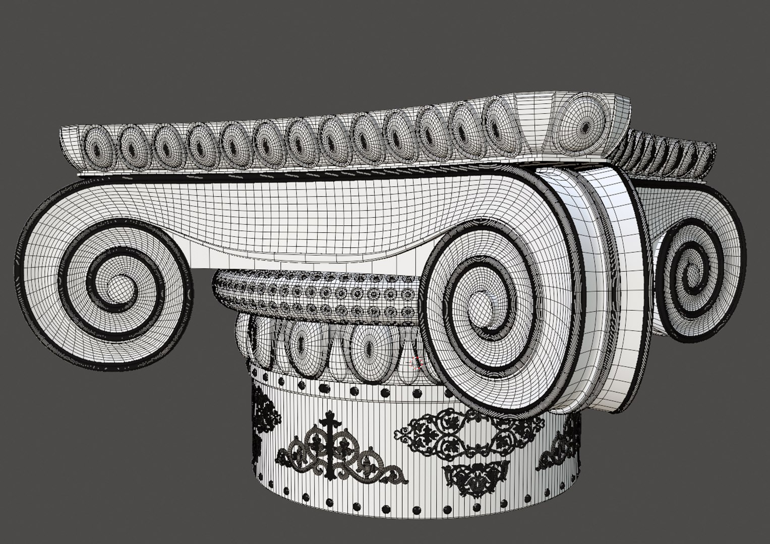 Column Head 002 Model - TurboSquid 1821167