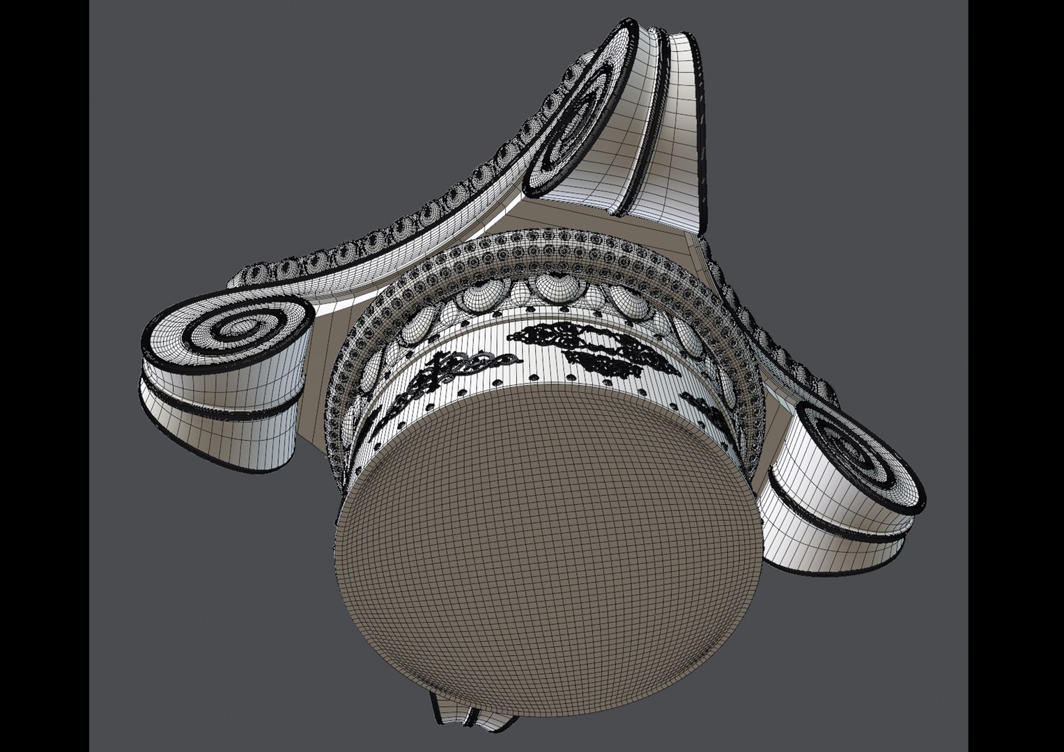 Column Head 002 Model - TurboSquid 1821167