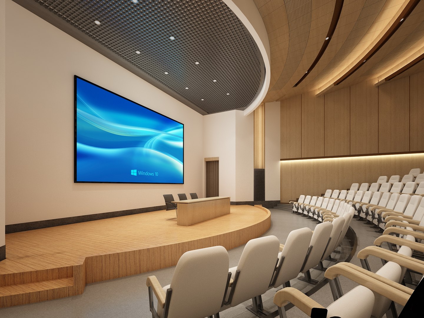 3D Lecture Hall 26 Model - TurboSquid 2201684