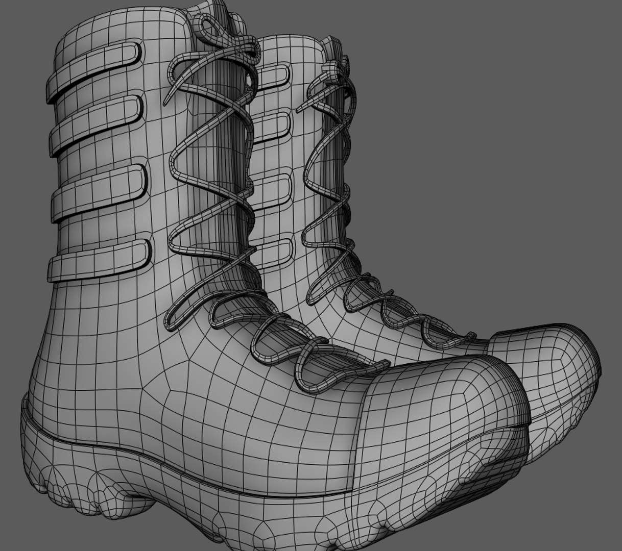 3D boots sport s model - TurboSquid 1177580