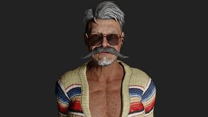 3D The Distinguished Gentleman 3D Model model
