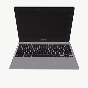 google chrome laptop 3D model