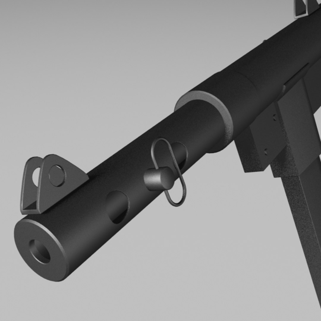 Ww2 Carl Gustav Gun 3d Model