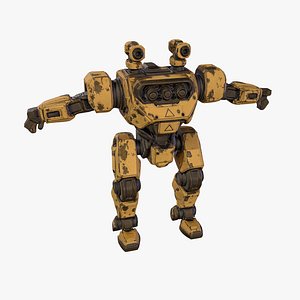 Heavy Industrial Robot 3D model