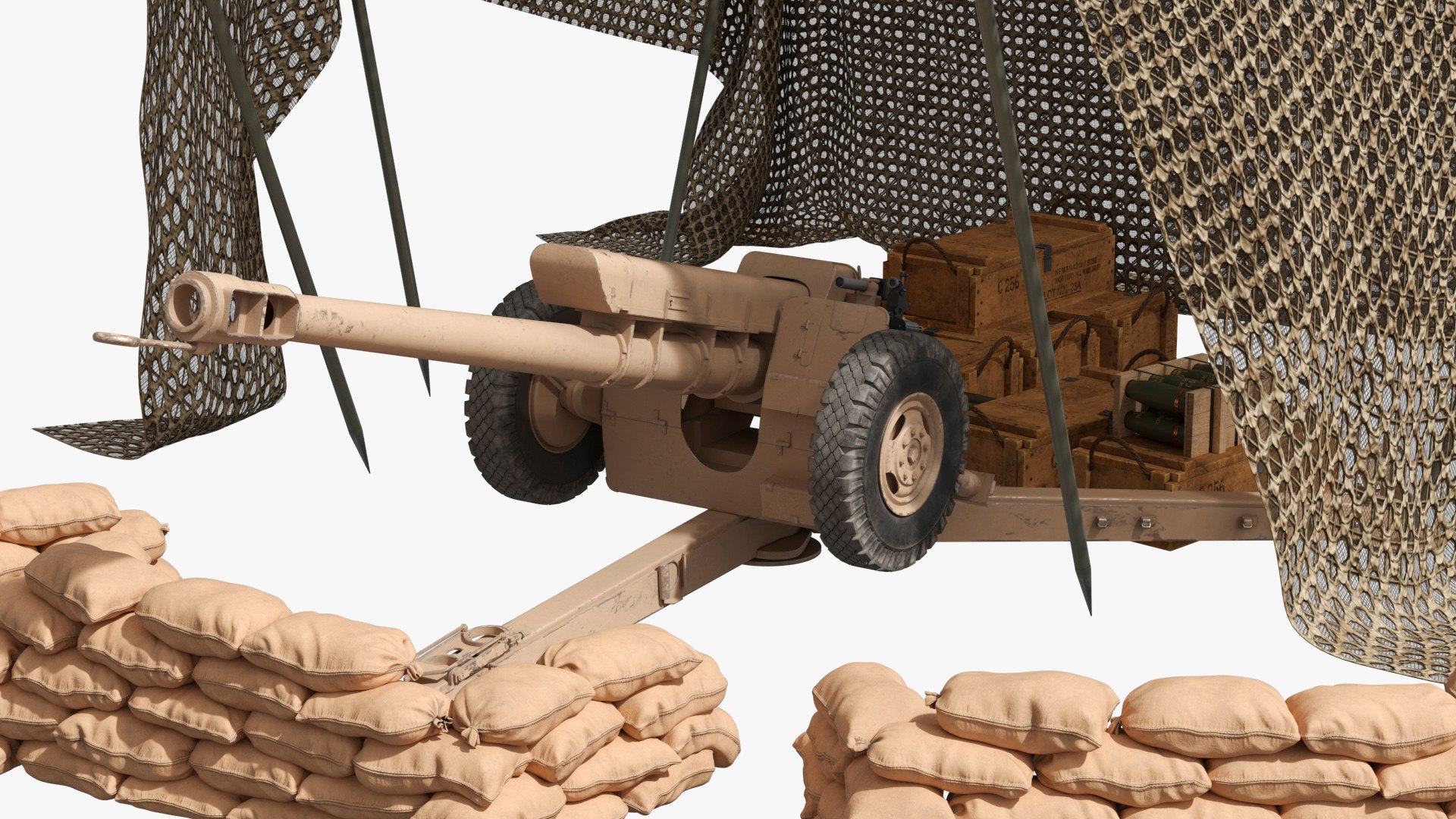 3D Gun Emplacement with Camo Net Sand model https://p.turbosquid.com/ts-thumb/Xm/dRf6Zc/T4/gun_emplacement_with_camo_net_sand_007/jpg/1786951700/1920x1080/fit_q87/20d00636b46c56b3e4d9fd7bab76de98f97dd762/gun_emplacement_with_camo_net_sand_007.jpg