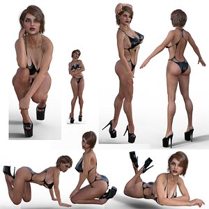 Realistic Sexy Woman Character female