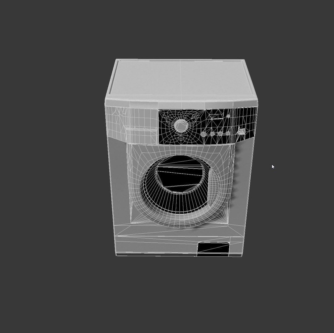 Washing Machine Model - TurboSquid 1197927