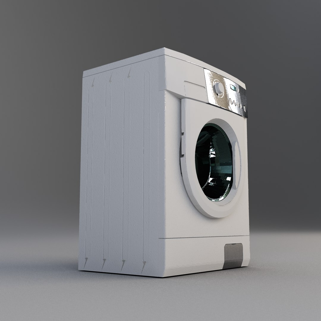 Washing Machine Model - TurboSquid 1197927