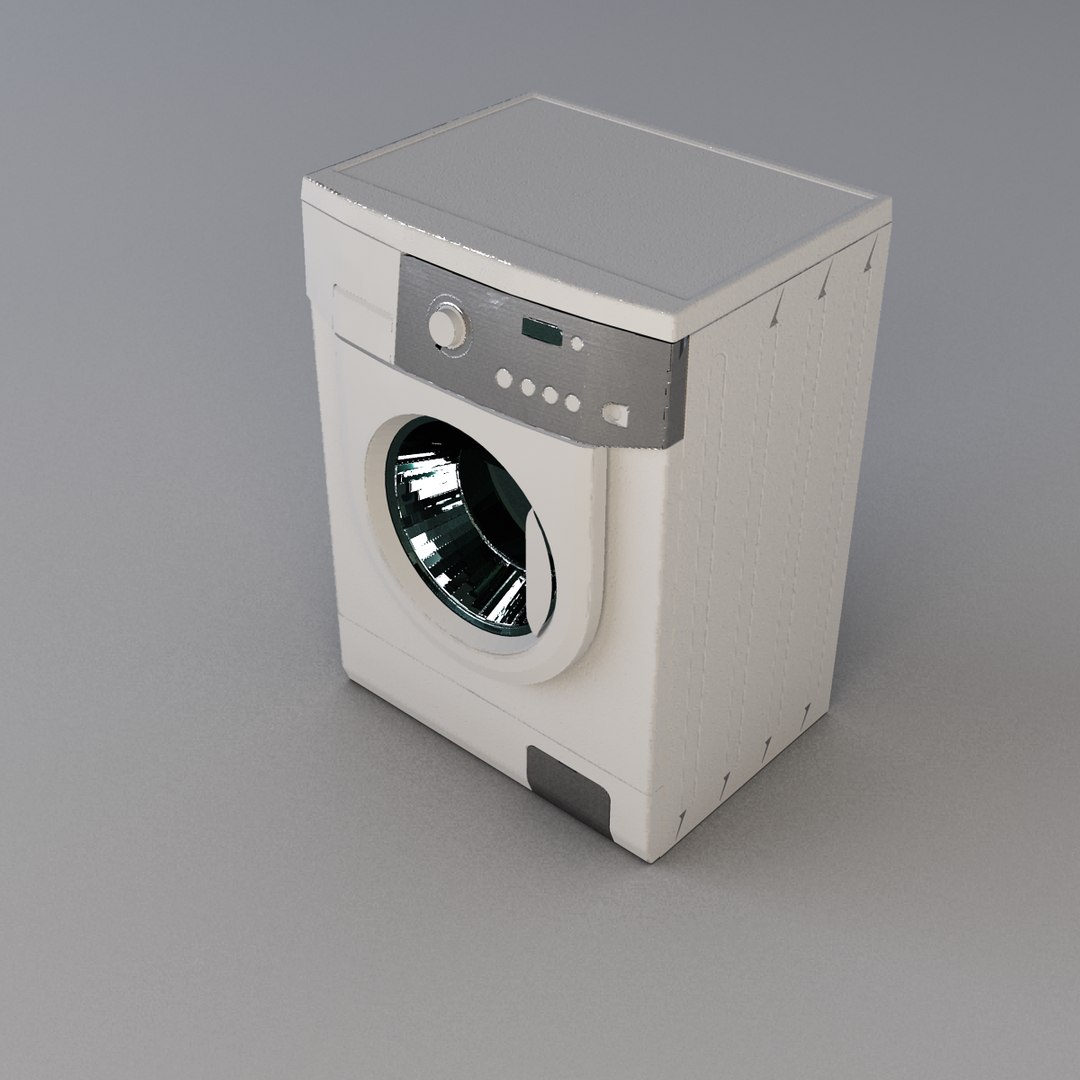 Washing Machine Model - TurboSquid 1197927