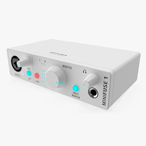 Compact Audio USB Interface Arturia MiniFuse 1 White