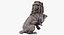 Raised Paw Lion Statue
