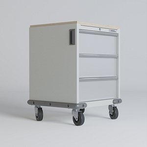 3D Modular Tool Storage Cabinet 2 PBR