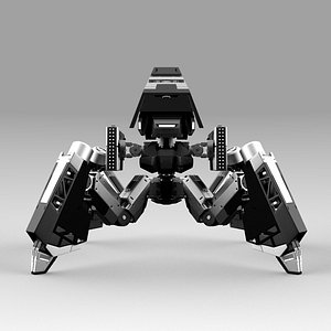 robot quadbot 102f 3D model