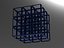 Wireframe Shape Rubik Cube