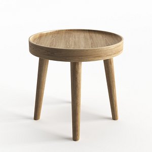 Simple Wood Side Table