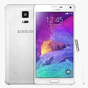 samsung galaxy note 4 3d model