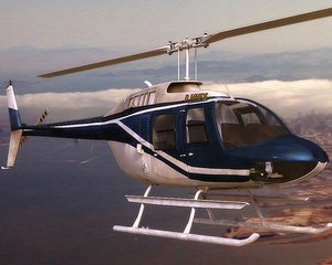 Bell206 JetRanger helicopter