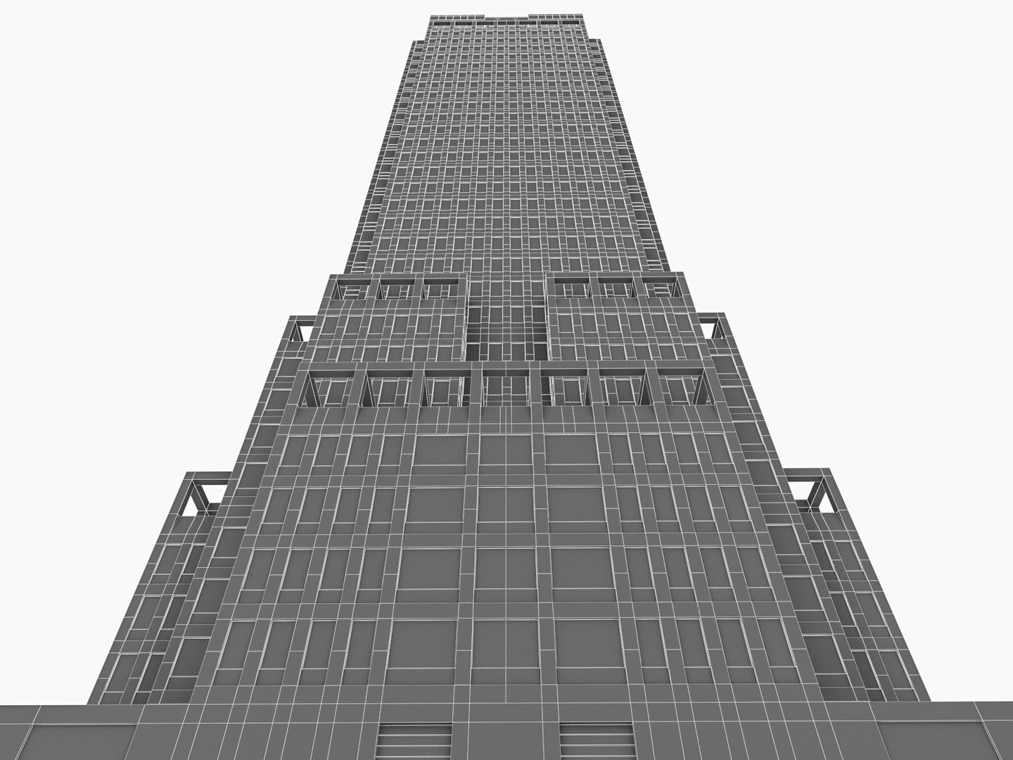 High-rise Office Building 01 Model - TurboSquid 1751195