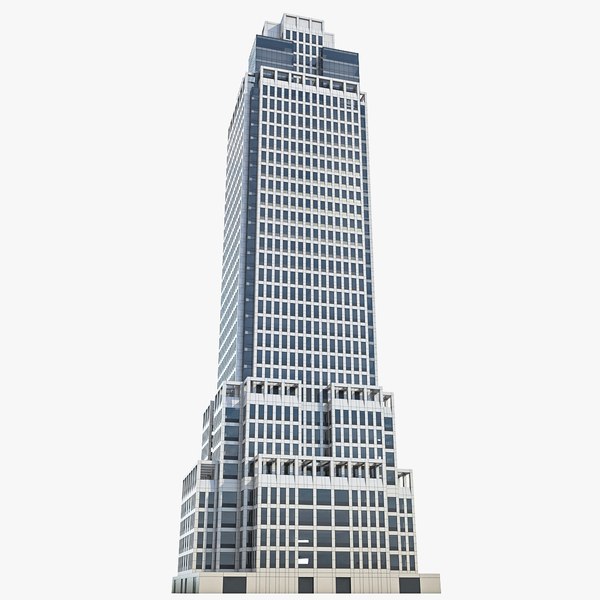 High-rise Office Building 01 model - TurboSquid 1751195