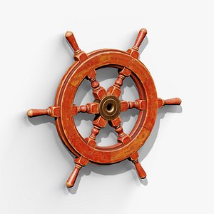 3D Decor Ship Wheel