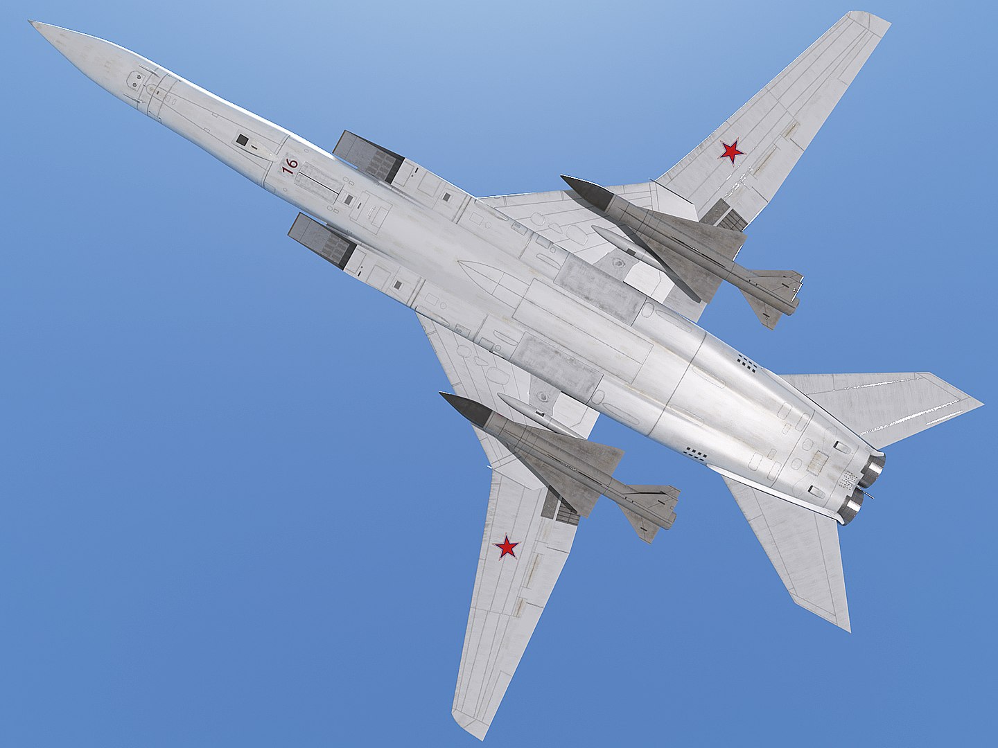 Tupolev Tu 22 Model - TurboSquid 1232172