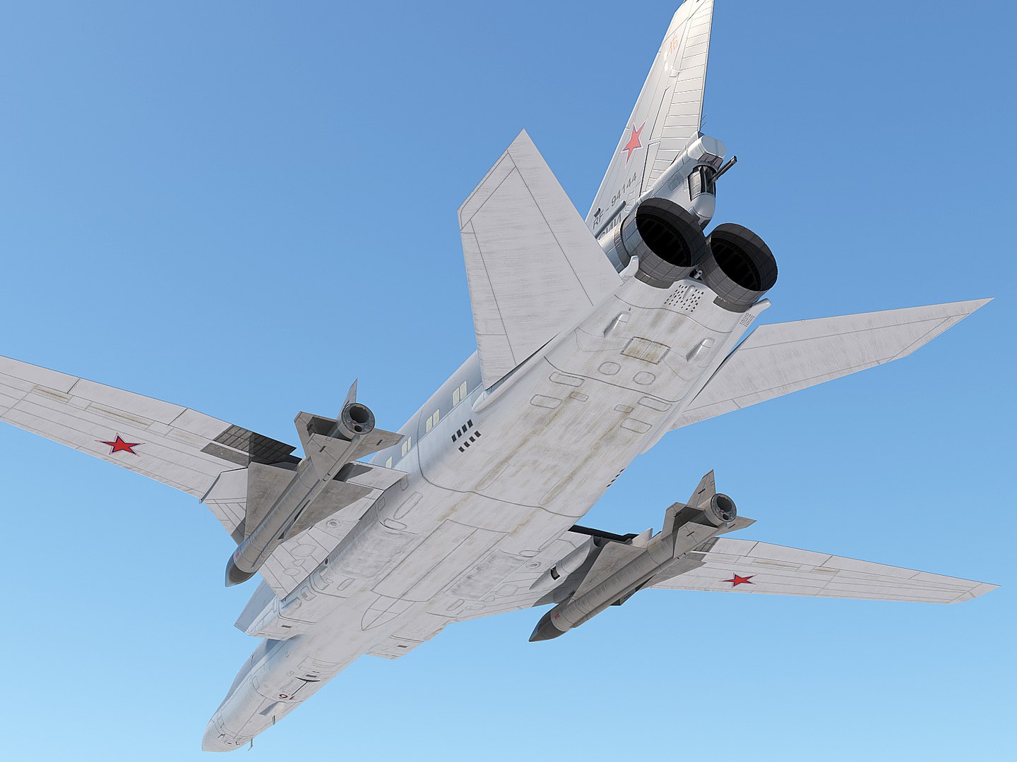 Tupolev Tu 22 Model - TurboSquid 1232172