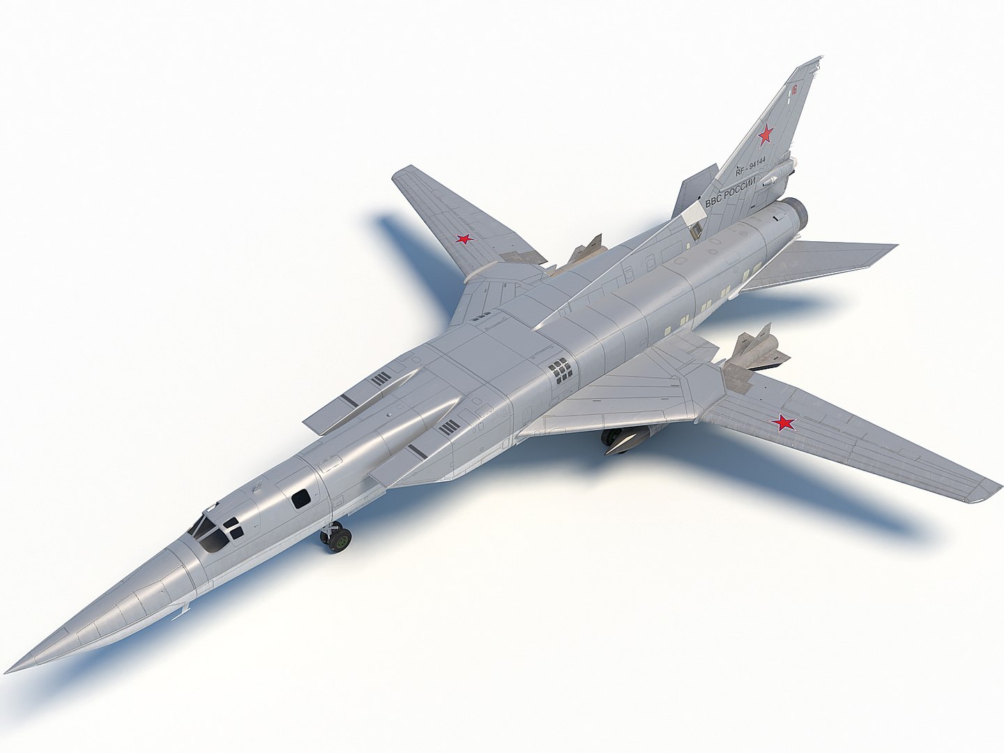 Tupolev Tu 22 Model - TurboSquid 1232172