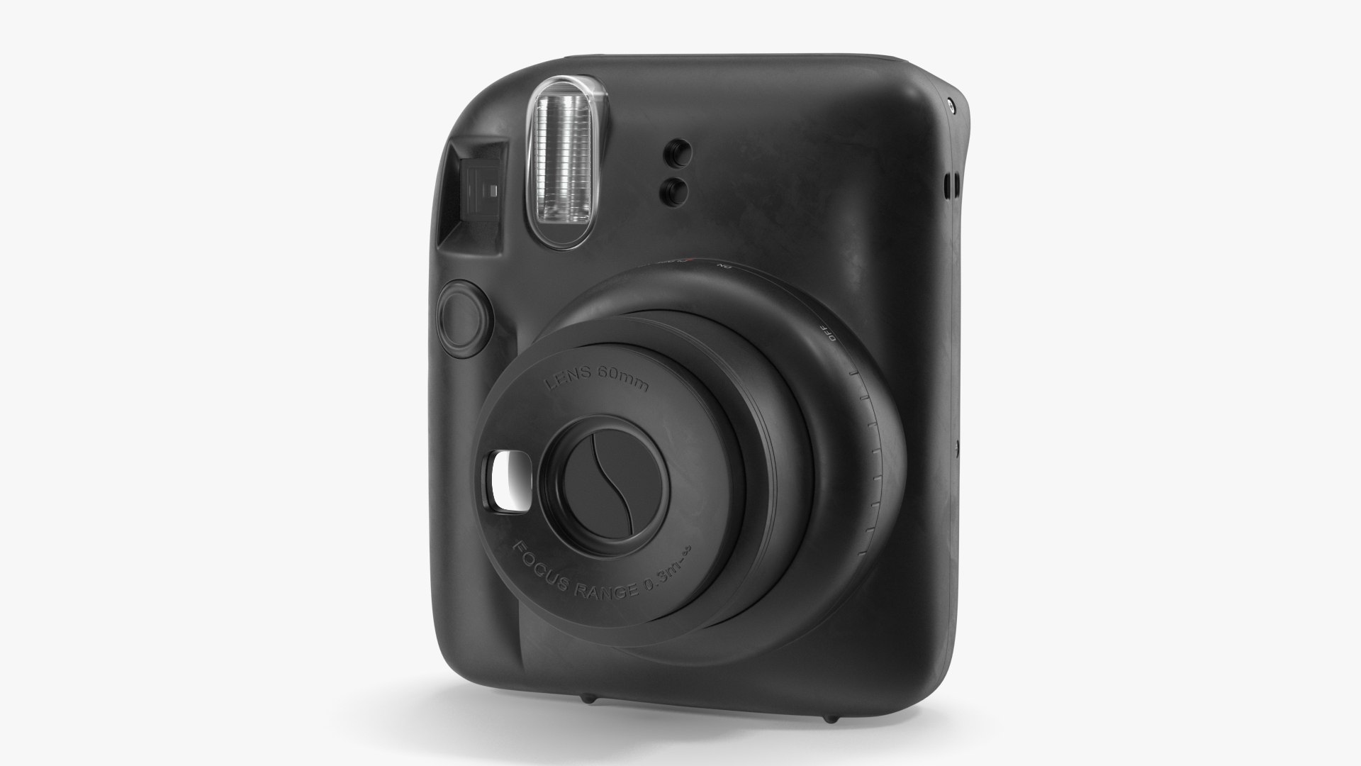 Modern Instant Print Camera 3D model preview