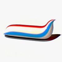 Toothpaste Blob Thee Colors