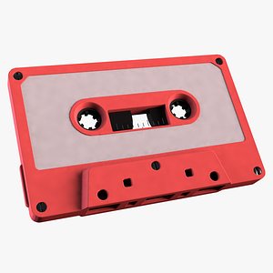 cassette 3D model