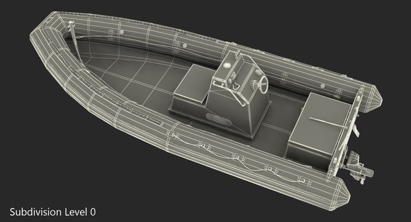 3D model rescue boat - TurboSquid 1246508