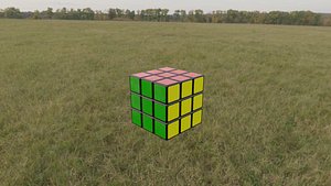 3D Realistic Rubiks Cube