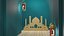 3D Mosque Front model