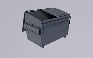 dumpster container 3D