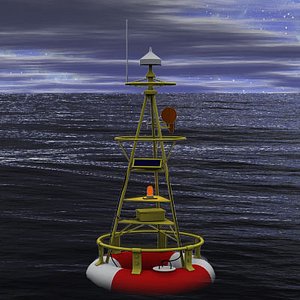 FREE Harbor Buoy - 3ds -
