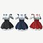 Gothic-loli dress - 3 colors