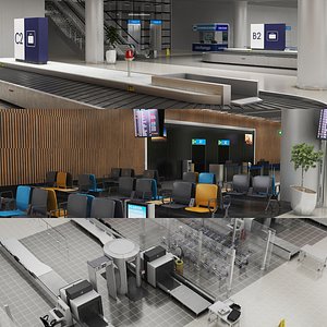 Airport Interior Collection 3