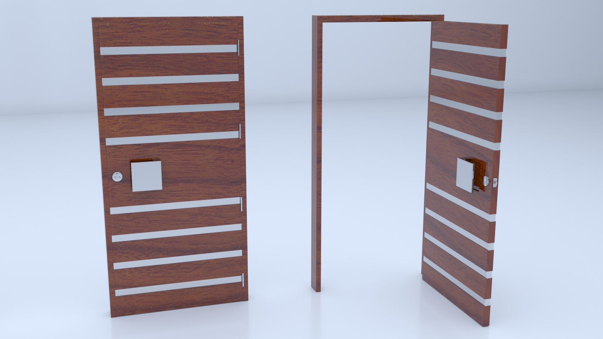 3D Door Design 55 Model - TurboSquid 2213848