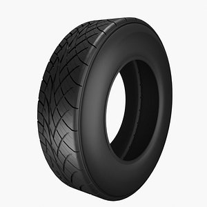 3D car tire simpbe