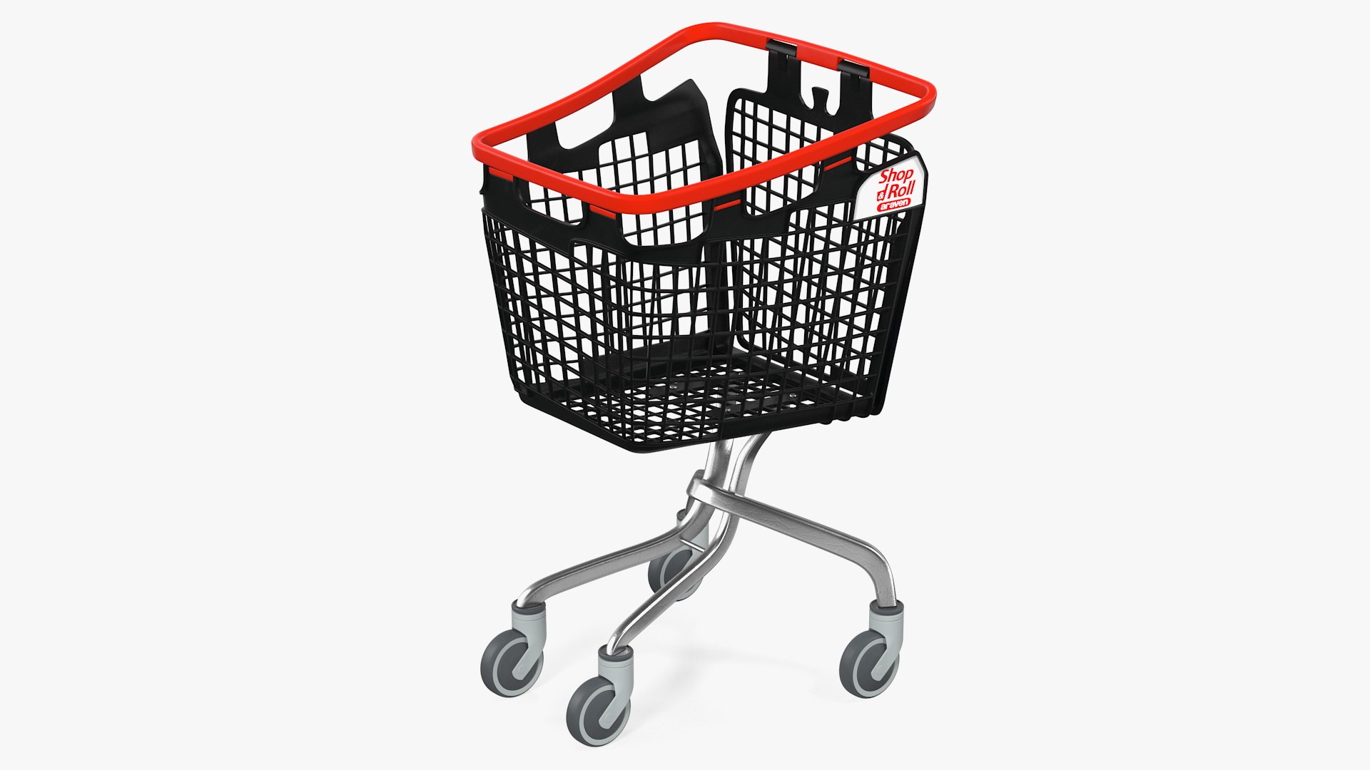 Araven Shopping Cart LOOP 100L 3D model preview