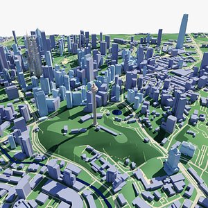 Kuala Lumpur City Premium 3D model